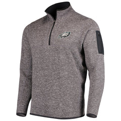 Philadelphia Eagles Antigua Fortune Quarter-Zip Pullover Jacket