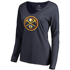 Nikola Jokic Denver Nuggets Women's Team Backer Name & Number Long Sleeve V-Neck T-Shirt sale Discount