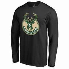 Giannis Antetokounmpo Milwaukee Bucks Team Backer Name & Number Long Sleeve T-Shirt For Sale