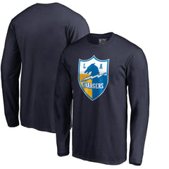 Los Angeles Chargers Vintage Shield Logo Long Sleeve T-Shirt