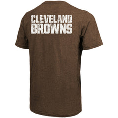 Cleveland Browns Majestic Threads Tri-Blend Pocket T-Shirt