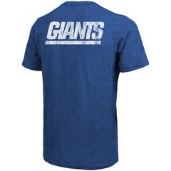 New York Giants Majestic Threads Tri-Blend Pocket T-Shirt