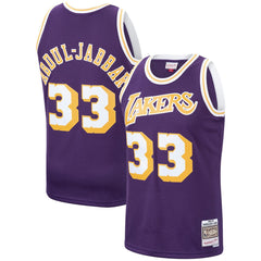 Kareem Abdul-Jabbar Los Angeles Lakers Hardwood Classics Swingman Jersey Online