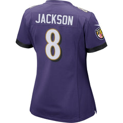 Baltimore Ravens Nike Lamar Jackson Women's Game Player Jersey