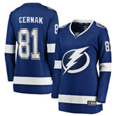 Erik Cernak Tampa Bay Lightning Fanatics Women's Home Breakaway Player Jersey Outlet