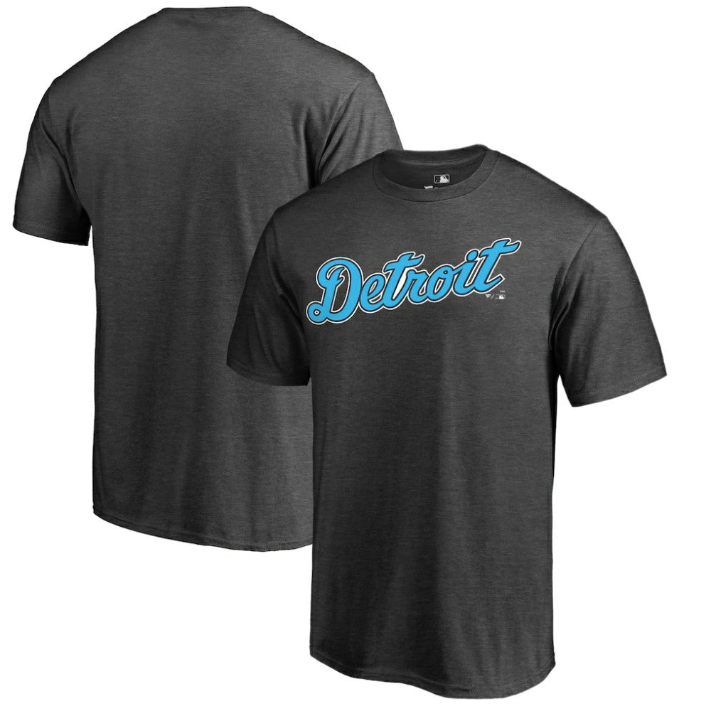 Detroit Tigers Blue Wordmark T-Shirt | MLB Near me