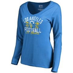 Los Angeles Chargers Women's Hometown Collection LA Football Long Sleeve T-Shirt