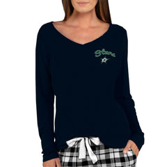 Dallas Stars Concepts Sport Women's Marathon Knit Long Sleeve V-Neck Top Online