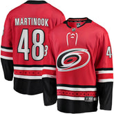 Jordan Martinook Carolina Hurricanes Fanatics Alternate Breakaway Player Jersey Outlet