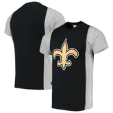 New Orleans Saints Refried Apparel Sustainable Upcycled Split T-Shirt