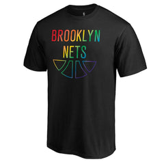 Brooklyn Nets Team Pride Wordmark T-Shirt Discount