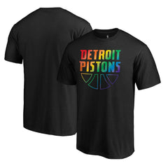 Detroit Pistons Team Pride Wordmark T-Shirt sale Discount