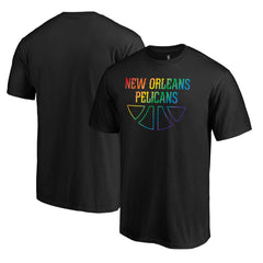 New Orleans Pelicans Team Pride Wordmark T-Shirt On Sale