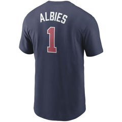 Ozzie Albies Atlanta Braves Nike Fuse Name & Number T-Shirt | MLB For sale