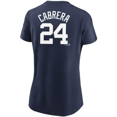 Miguel Cabrera Detroit Tigers Nike Women's Name & Number T-Shirt | MLB On Sale