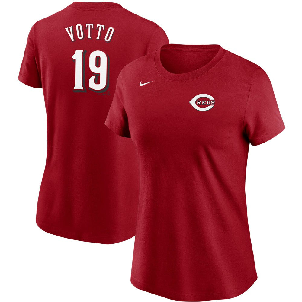 Joey Votto Cincinnati Reds Nike Women's Name & Number T-Shirt | MLB US