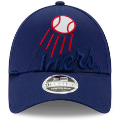 Los Angeles Dodgers New Era Logo Elements Stretch Snapback 9FORTY Adjustable Hat | MLB Shop
