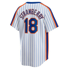Darryl Strawberry New York Mets Nike Home Cooperstown Collection Player Jersey | MLB Outlet