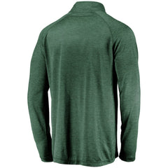 Athletics Fanatics Iconic Striated Primary Logo Raglan Quarter-Zip Pullover Jacket | MLB Online