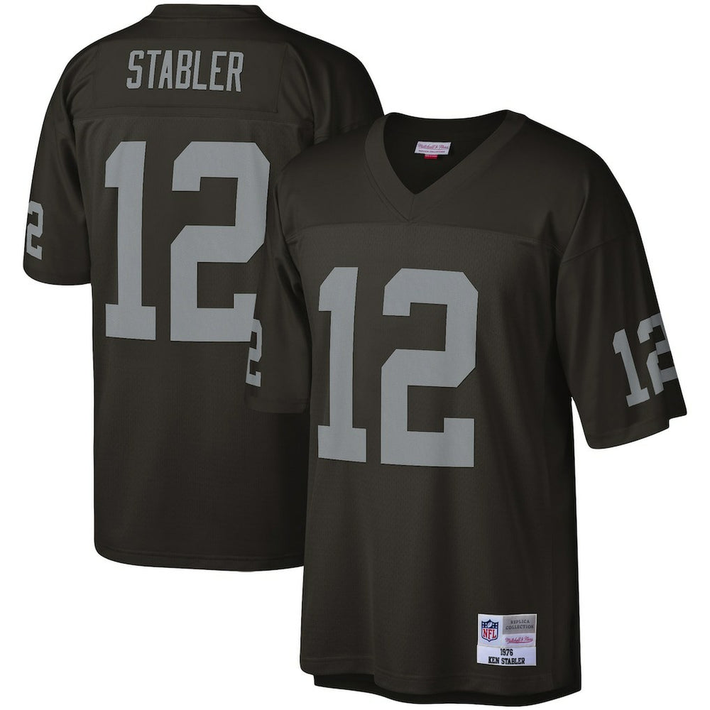 Las Vegas Raiders Mitchell & Ness Ken Stabler Legacy Replica Jersey
