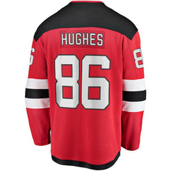 Jack Hughes New Jersey Devils Fanatics Breakaway Player Jersey On Sale