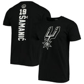 Luka Samanic San Antonio Spurs Playmaker Name & Number Logo T-Shirt Discount