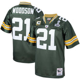 Green Bay Packers Mitchell & Ness Charles Woodson 2010 Authentic Throwback Retired Player Jersey