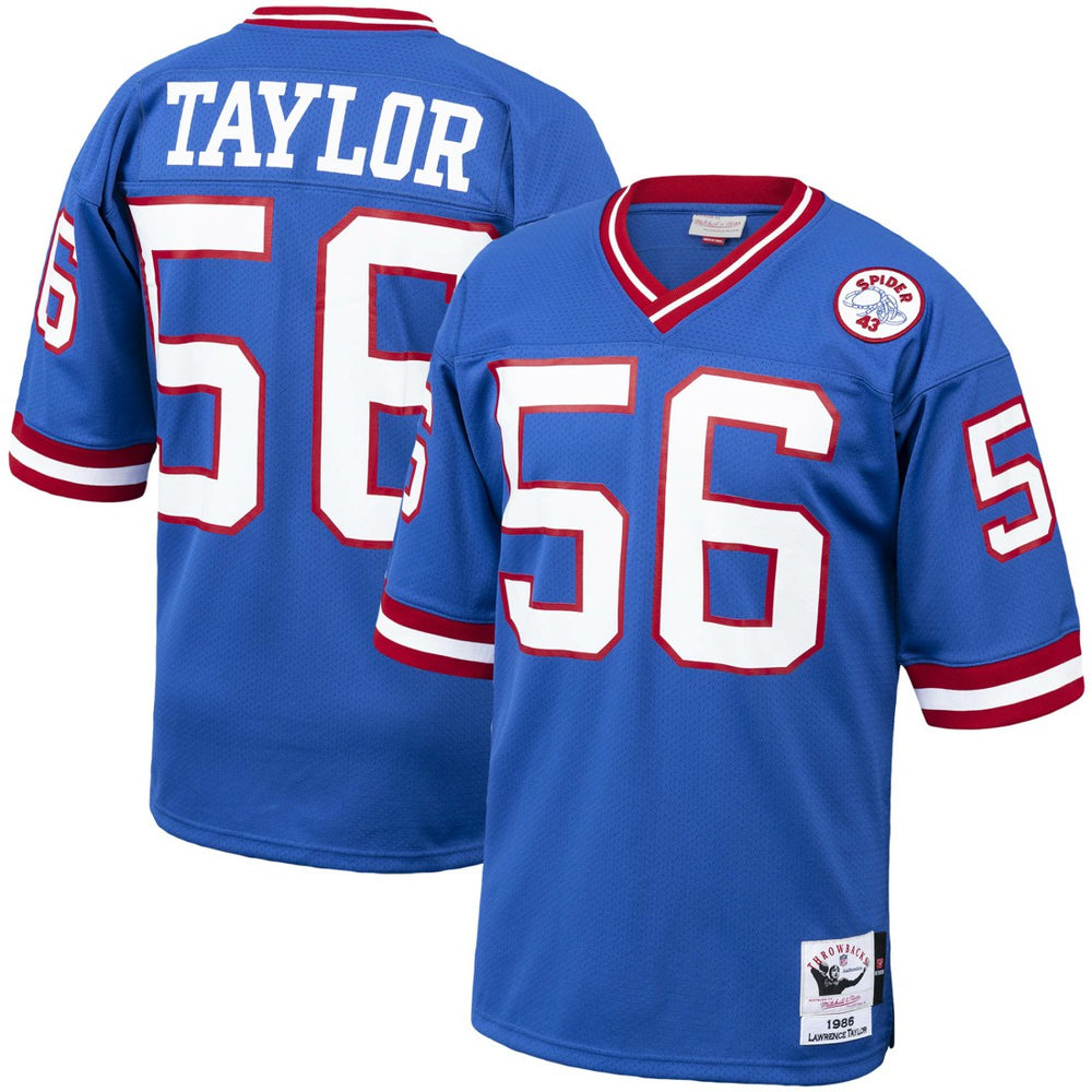 New York Giants Mitchell & Ness Lawrence Taylor 1986 Authentic Throwback Retired Player Jersey