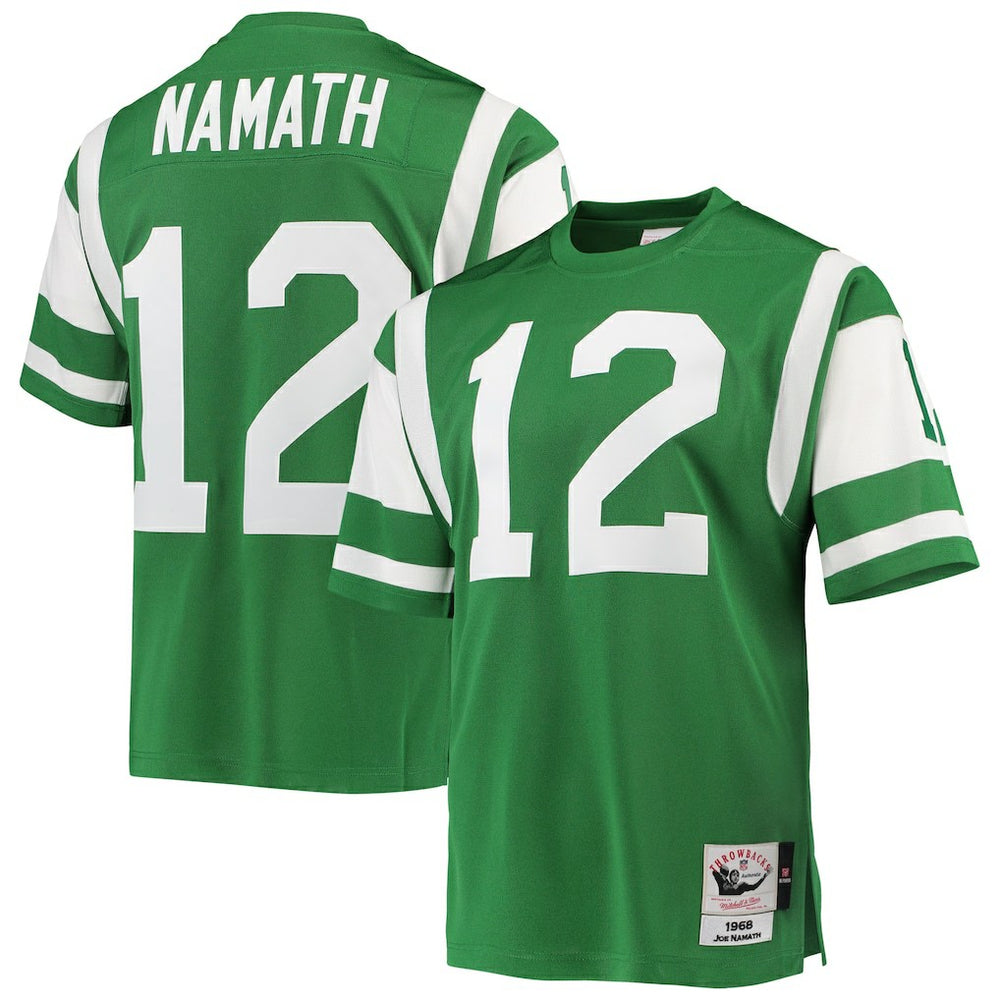 New York Jets Mitchell & Ness Joe Namath 1968 Authentic Throwback Retired Player Jersey