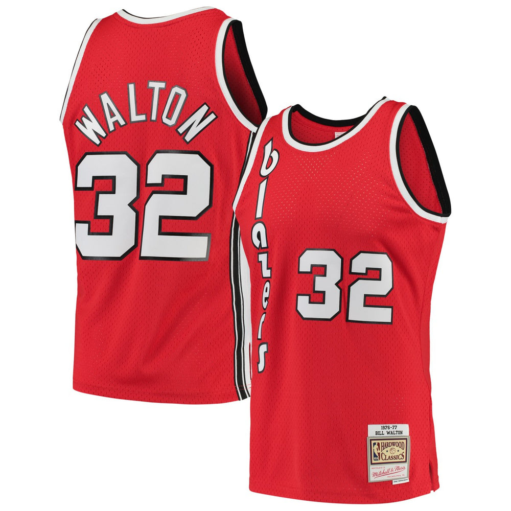 Bill Walton Portland Trail Blazers 1976/77 Hardwood Classics Swingman Jersey Online