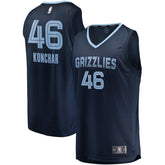 John Konchar Memphis Grizzlies Fast Break Replica Jersey Navy New