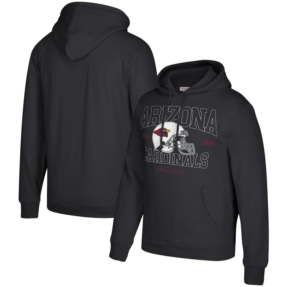 Arizona Cardinals Mitchell & Ness Classic Helmet Pullover Hoodie