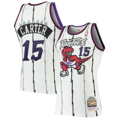 Vince Carter Toronto Raptors 1998/99 Hardwood Classics Authentic Jersey Discount