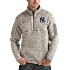 New York Yankees Antigua Fortune Quarter-Zip Pullover Jacket | MLB For sale