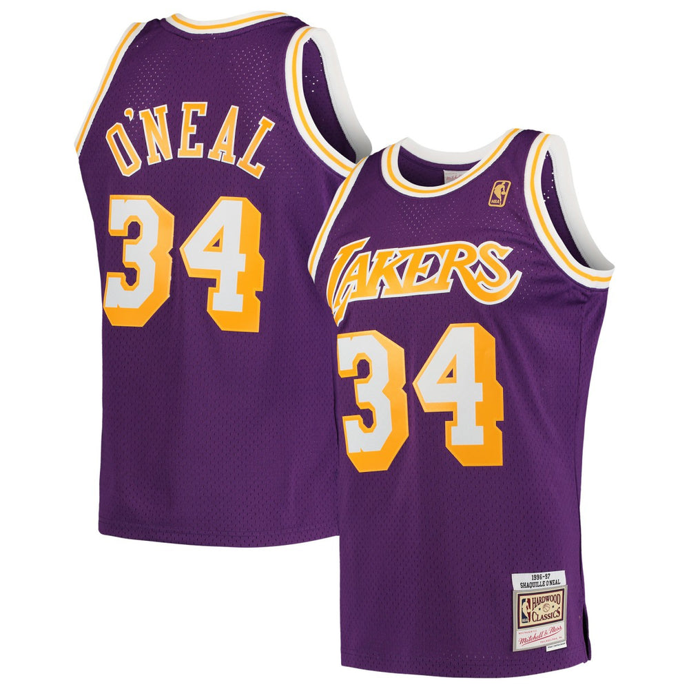 Shaquille O'Neal Los Angeles Lakers Hardwood Classics Swingman Jersey Discount