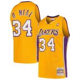Shaquille O'Neal Los Angeles Lakers Hardwood Classics Swingman Jersey New