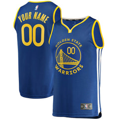 Golden State Warriors Fast Break Custom Replica Jersey Royal sale Online