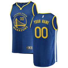 Golden State Warriors Youth 2019/20 Fast Break Custom Replica Jersey Royal sale On Sale