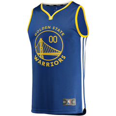Golden State Warriors Youth 2019/20 Fast Break Custom Replica Jersey Royal sale On Sale