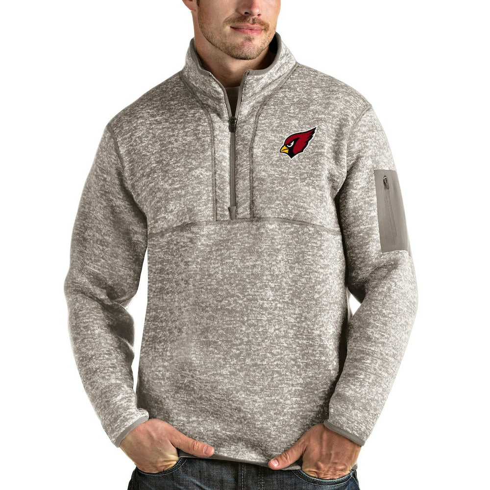 Arizona Cardinals Antigua Fortune Quarter-Zip Pullover Jacket