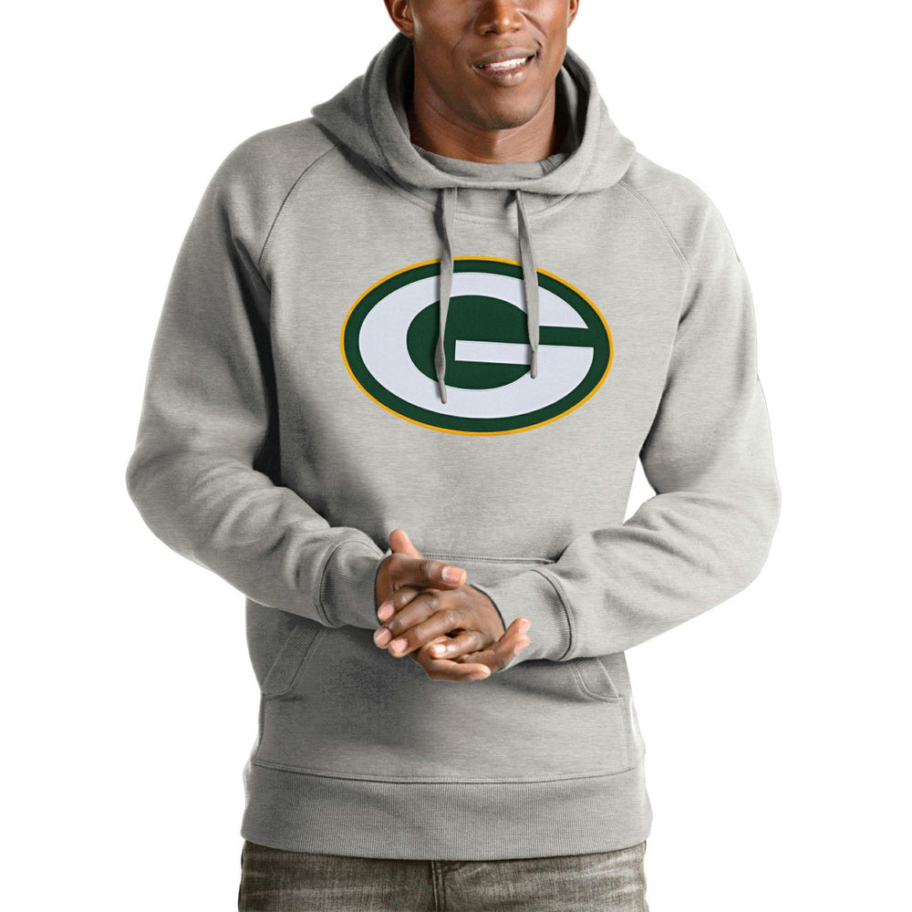 Green Bay Packers Antigua Victory Pullover Hoodie
