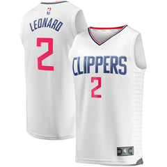 Kawhi Leonard LA Clippers Fast Break Replica Player Jersey Discount