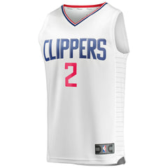 Kawhi Leonard LA Clippers Fast Break Replica Player Jersey Discount