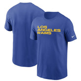 Los Angeles Rams Nike Team Wordmark T-Shirt