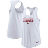Arizona Cardinals Nike Women's Light Impact Performance Racerback Tank Top