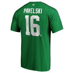 Joe Pavelski Dallas Stars Fanatics Authentic Stack Player Name & Number T-Shirt For Sale