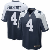 Dallas Cowboys Nike Dak Prescott Alternate Game Team Jersey
