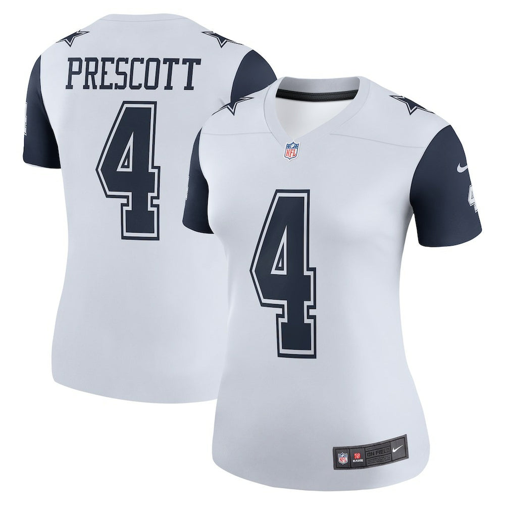 Dallas Cowboys Nike Dak Prescott Women's Legend Player Performance Top
