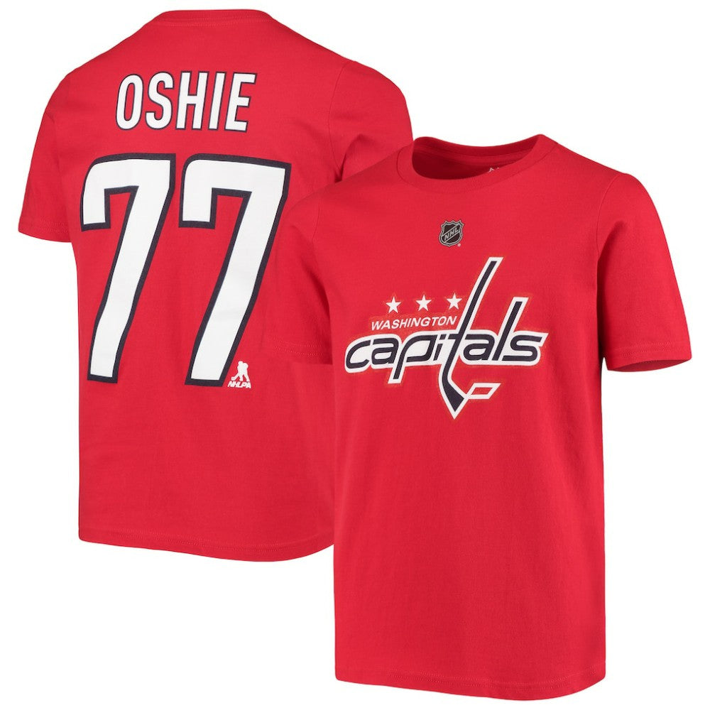 TJ Oshie Washington Capitals Youth Player Name & Number T-Shirt Outlet