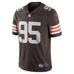 Cleveland Browns Nike Myles Garrett Vapor Limited Jersey